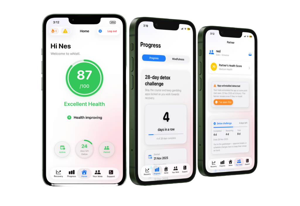 Whistl App Interface